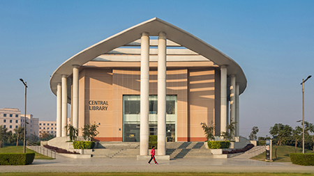 Central Library, Shiv Nadar University (SNU) - INI Design Studio
