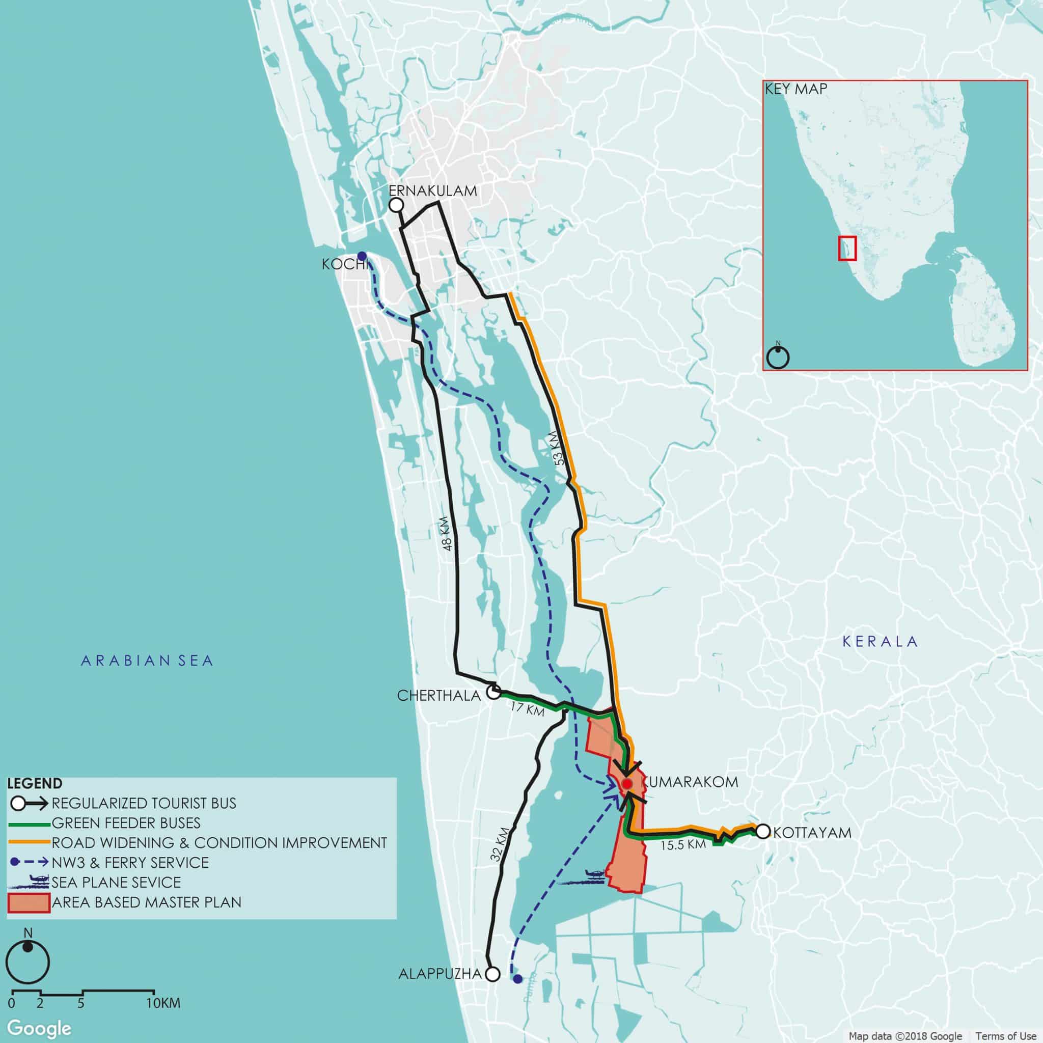Kumar Map Development of Iconic Tourist Sites in India - Kumarakom - INI Design ...